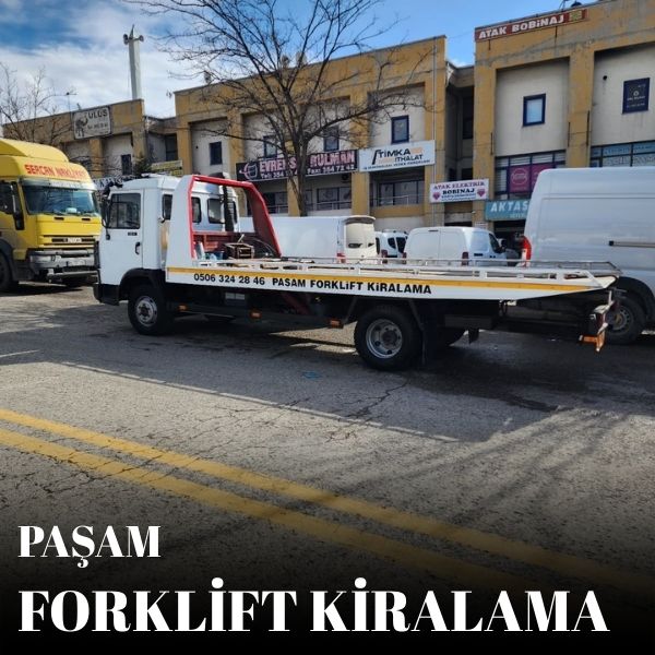 Ankara Söğütözü forklift kiralama firması yük taşıma operasyonu